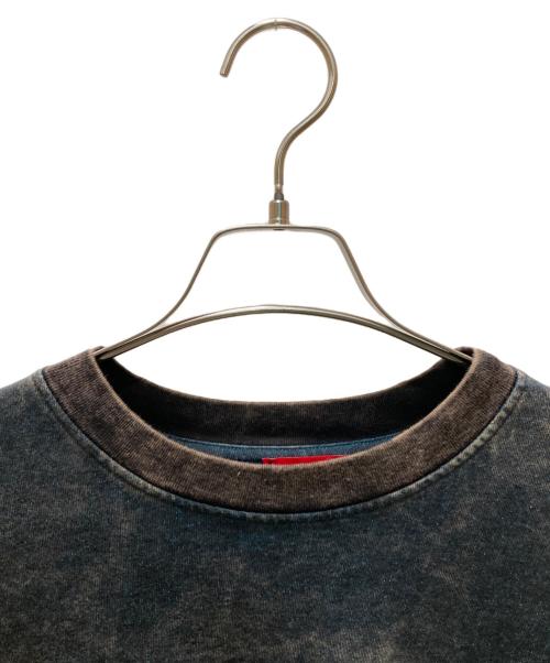 DIESEL（ディーゼル）DIESEL (ディーゼル) ガーメントダイカットソー ブラック サイズ:M 未使用品の古着・服飾アイテム