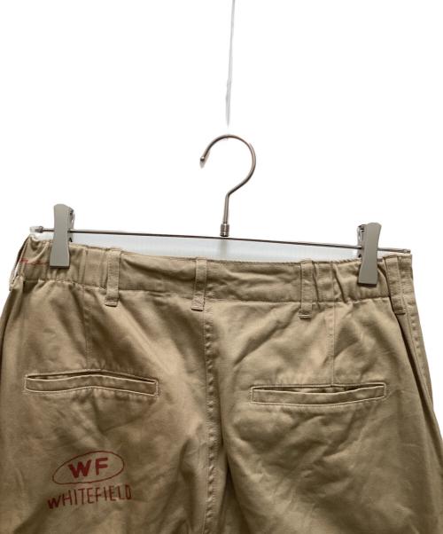 WHITEFIELD（ホワイトフィールド）WHITEFIELD (ホワイトフィールド) SHIPS (シップス) 別注 50th ANNIV チノパンツ ベージュ サイズ:38の古着・服飾アイテム