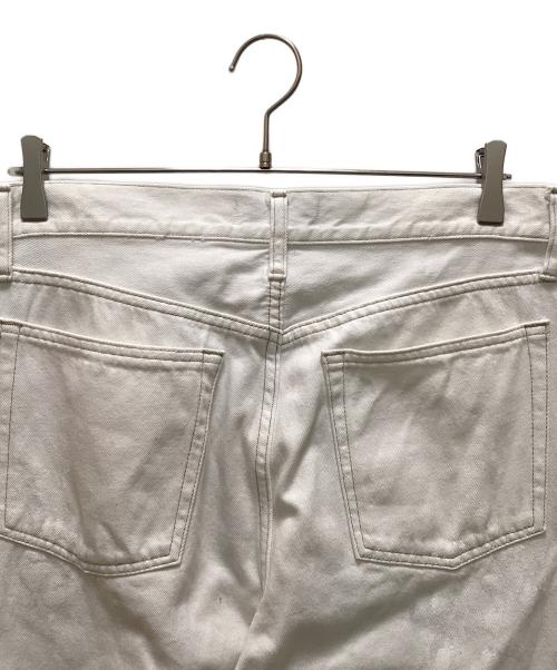 JOHNBULL（ジョンブル）Johnbull (ジョンブル) 11オンスデニム ハードワーカー デッキパンツ ホワイト サイズ:Mの古着・服飾アイテム