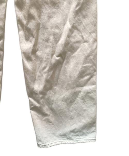 JOHNBULL（ジョンブル）Johnbull (ジョンブル) 11オンスデニム ハードワーカー デッキパンツ ホワイト サイズ:Mの古着・服飾アイテム