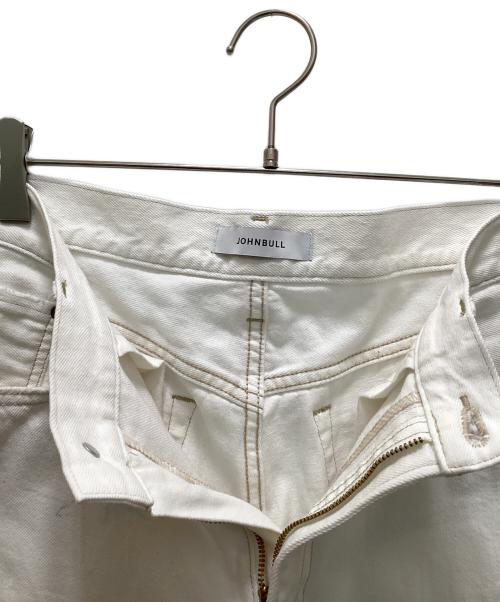 JOHNBULL（ジョンブル）Johnbull (ジョンブル) 11オンスデニム ハードワーカー デッキパンツ ホワイト サイズ:Mの古着・服飾アイテム