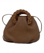 HEREUヘリュー）の古着「WBBOWO ショルダーバッグ」｜ブラウン×ブルー