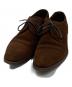 LOAKE 1880（ローク）の古着「スウェードプレーントゥシューズ」｜ブラウン