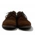 中古・古着 LOAKE 1880 (ローク) スウェードプレーントゥシューズ ブラウン サイズ:8：8000円