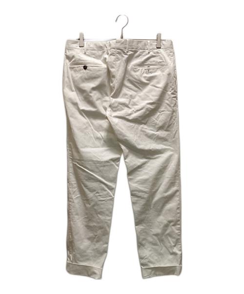 PT TORINO（ピーティートリノ）PT TORINO (ピーティートリノ) コットンスラックス ホワイト サイズ:50の古着・服飾アイテム