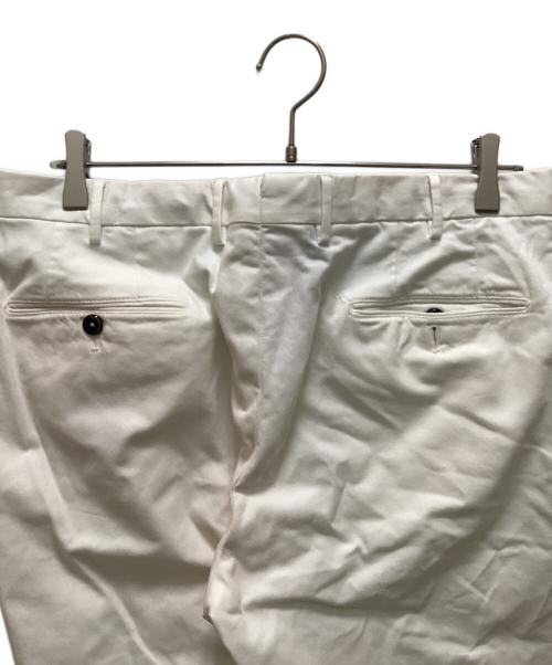 PT TORINO（ピーティートリノ）PT TORINO (ピーティートリノ) コットンスラックス ホワイト サイズ:50の古着・服飾アイテム