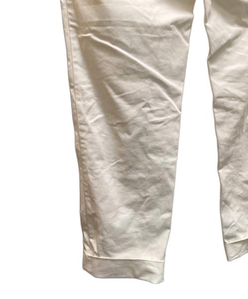 PT TORINO（ピーティートリノ）PT TORINO (ピーティートリノ) コットンスラックス ホワイト サイズ:50の古着・服飾アイテム