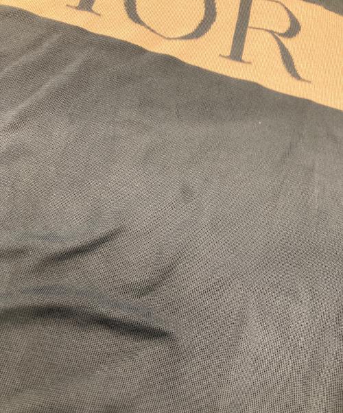 Dior（ディオール）DIOR (ディオール) ハイネックロゴニット ネイビー×グレー サイズ:Ⅼの古着・服飾アイテム