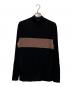 DIOR (ディオール) ハイネックロゴニット ネイビー×グレー サイズ:Ⅼ：15000円