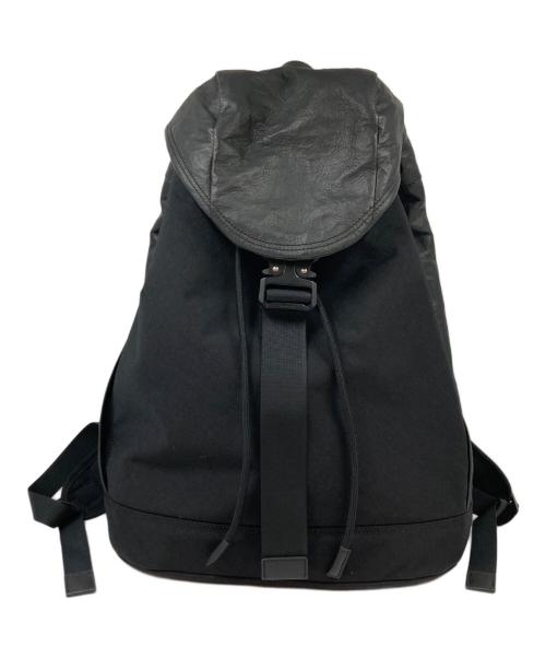 ATTITU（アティテュ）ATTITU (アティテュ) CORDURA®×レザー コンビソフトバックパック ブラックの古着・服飾アイテム