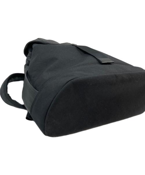 ATTITU（アティテュ）ATTITU (アティテュ) CORDURA®×レザー コンビソフトバックパック ブラックの古着・服飾アイテム