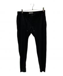 giab's ARCHIVIO（ジャブス アルキヴィオ）の古着「マサッチョ ウール テーパード パンツ」｜ブラック