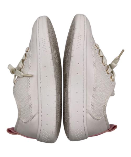 MICHAEL KORS（マイケル・コース）MICHAEL KORS (マイケル・コース) ローカットスニーカー ホワイト×ピンク サイズ:7.5Mの古着・服飾アイテム