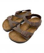 BIRKENSTOCKビルケンシュトック）の古着「リオストラップサンダル」｜ブラウン