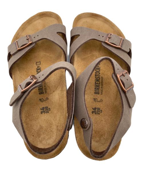 BIRKENSTOCK（ビルケンシュトック）BIRKENSTOCK (ビルケンシュトック) リオストラップサンダル ブラウン サイズ:22cmの古着・服飾アイテム