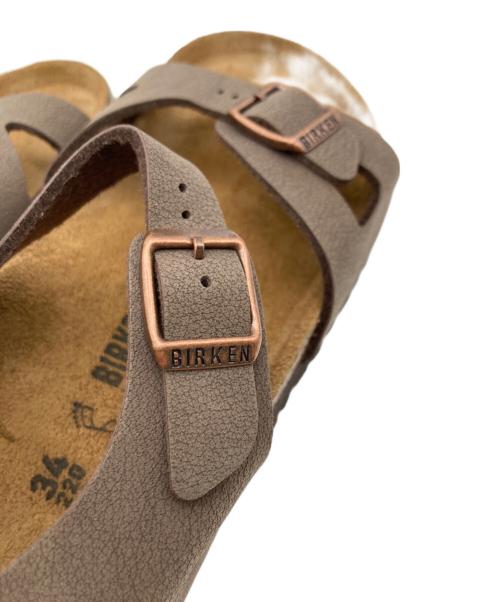 BIRKENSTOCK（ビルケンシュトック）BIRKENSTOCK (ビルケンシュトック) リオストラップサンダル ブラウン サイズ:22cmの古着・服飾アイテム