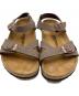 中古・古着 BIRKENSTOCK (ビルケンシュトック) リオストラップサンダル ブラウン サイズ:22cm：6000円