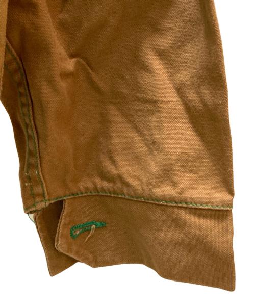 Pointer（ポインター）POINTER (ポインター) ヴィンテージダックカバーオール ブラウン サイズ:48の古着・服飾アイテム
