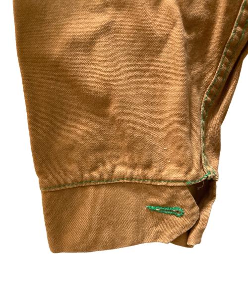 Pointer（ポインター）POINTER (ポインター) ヴィンテージダックカバーオール ブラウン サイズ:48の古着・服飾アイテム