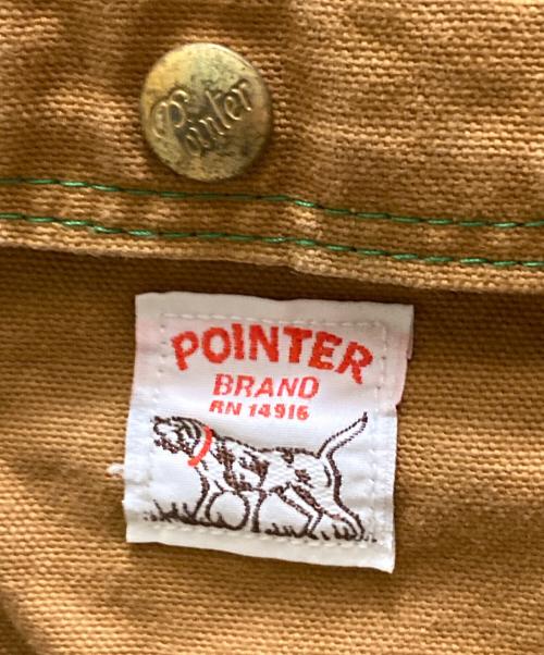 Pointer（ポインター）POINTER (ポインター) ヴィンテージダックカバーオール ブラウン サイズ:48の古着・服飾アイテム