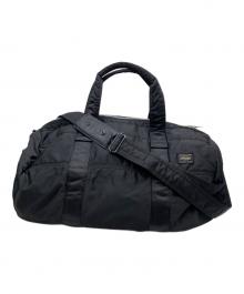 PORTER（ポーター）の古着「タンカー 2WAYボストンバッグ S」｜ブラック