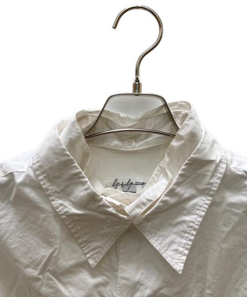 Yohji Yamamoto pour homme（ヨウジヤマモト プールオム）Yohji Yamamoto pour homme (ヨウジヤマモト プールオム) 三重襟シャツ ホワイト サイズ:2の古着・服飾アイテム