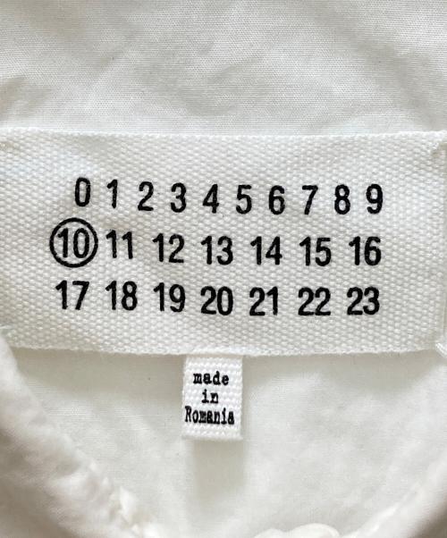 Maison Margiela（メゾンマルジェラ）Maison Margiela (メゾンマルジェラ) レギュラーカラーシャツ ホワイト サイズ:46の古着・服飾アイテム