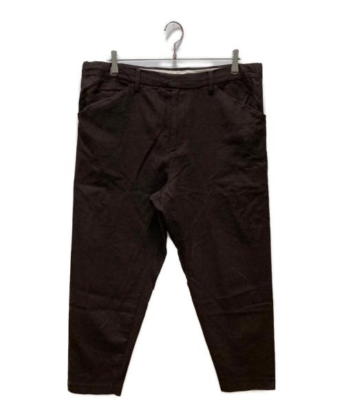 SUNSEA（サンシー）SUNSEA (サンシー) ナイスマテリアル ドレープパンツ ブラウン サイズ:2の古着・服飾アイテム