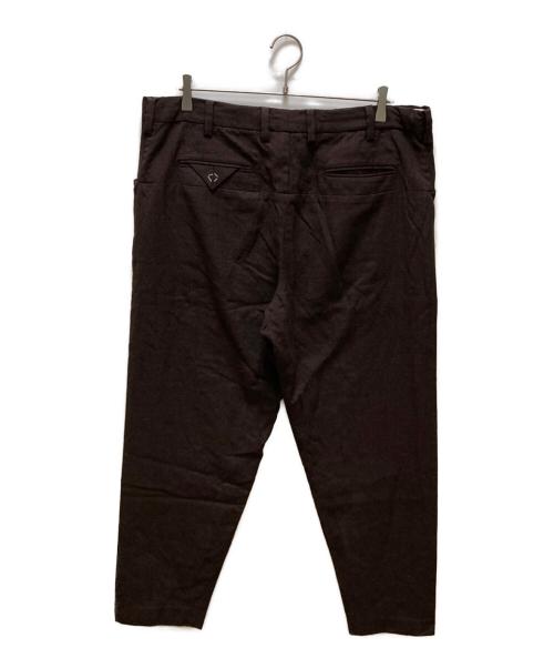 SUNSEA（サンシー）SUNSEA (サンシー) ナイスマテリアル ドレープパンツ ブラウン サイズ:2の古着・服飾アイテム