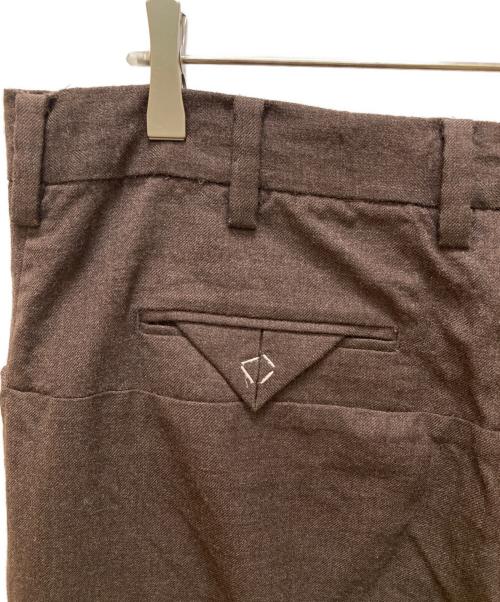 SUNSEA（サンシー）SUNSEA (サンシー) ナイスマテリアル ドレープパンツ ブラウン サイズ:2の古着・服飾アイテム