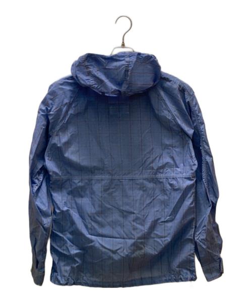 THE NORTH FACE（ザ ノース フェイス）THE NORTH FACE eYe COMME des GARCONS JUNYAWATANABE MAN (アイ コム デ ギャルソン ジュンヤ ワタナベ マン) コラボチェックアノラックパーカー ブルー サイズ:Sの古着・服飾アイテム