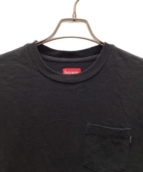 SUPREME（シュプリーム）SUPREME (シュプリーム) ポケットTシャツ ブラック サイズ:Sの古着・服飾アイテム