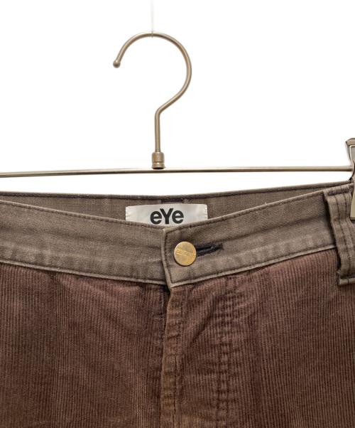 CarHartt（カーハート）CarHartt (カーハート) eYe COMME des GARCONS JUNYAWATANABE MAN (アイ コム デ ギャルソン ジュンヤ ワタナベ マン) コラボコーデュロイ切替ペインターパンツ ブラウン サイズ:XSの古着・服飾アイテム