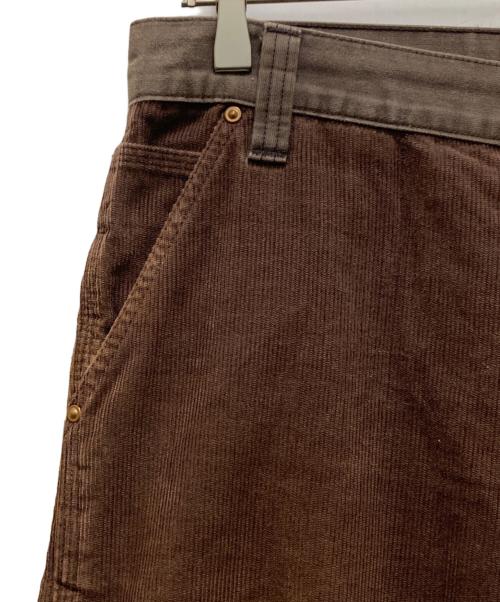 CarHartt（カーハート）CarHartt (カーハート) eYe COMME des GARCONS JUNYAWATANABE MAN (アイ コム デ ギャルソン ジュンヤ ワタナベ マン) コラボコーデュロイ切替ペインターパンツ ブラウン サイズ:XSの古着・服飾アイテム