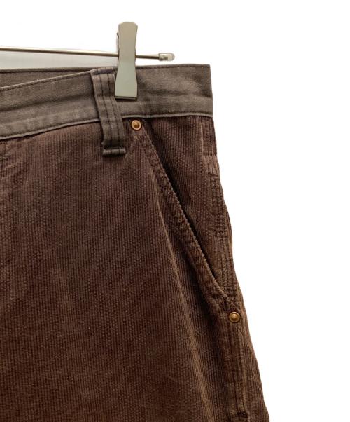 CarHartt（カーハート）CarHartt (カーハート) eYe COMME des GARCONS JUNYAWATANABE MAN (アイ コム デ ギャルソン ジュンヤ ワタナベ マン) コラボコーデュロイ切替ペインターパンツ ブラウン サイズ:XSの古着・服飾アイテム