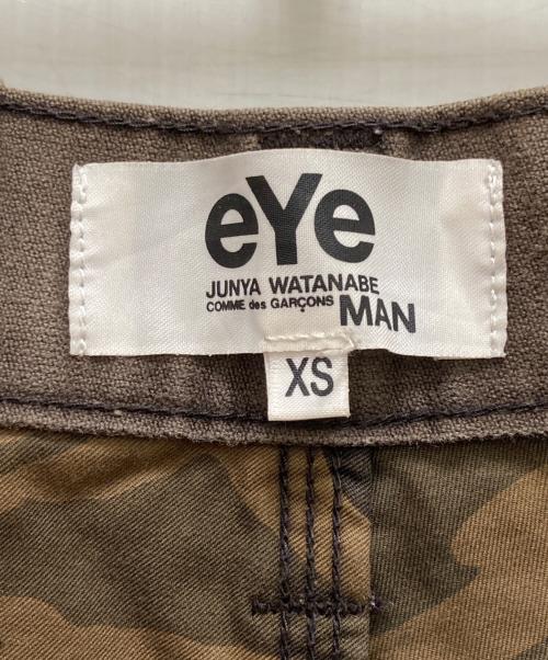 CarHartt（カーハート）CarHartt (カーハート) eYe COMME des GARCONS JUNYAWATANABE MAN (アイ コム デ ギャルソン ジュンヤ ワタナベ マン) コラボコーデュロイ切替ペインターパンツ ブラウン サイズ:XSの古着・服飾アイテム