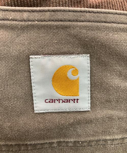 CarHartt（カーハート）CarHartt (カーハート) eYe COMME des GARCONS JUNYAWATANABE MAN (アイ コム デ ギャルソン ジュンヤ ワタナベ マン) コラボコーデュロイ切替ペインターパンツ ブラウン サイズ:XSの古着・服飾アイテム