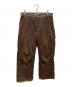 CarHartt（カーハート）の古着「コラボコーデュロイ切替ペインターパンツ」｜ブラウン