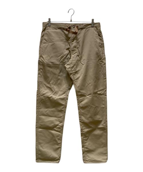 THE NORTHFACE PURPLELABEL（ザ・ノースフェイス パープルレーベル）THE NORTHFACE PURPLELABEL (ザ・ノースフェイス パープルレーベル) STRETCH TWILL TAPERED PANTS ベージュ サイズ:34の古着・服飾アイテム
