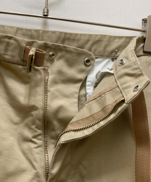 THE NORTHFACE PURPLELABEL（ザ・ノースフェイス パープルレーベル）THE NORTHFACE PURPLELABEL (ザ・ノースフェイス パープルレーベル) STRETCH TWILL TAPERED PANTS ベージュ サイズ:34の古着・服飾アイテム