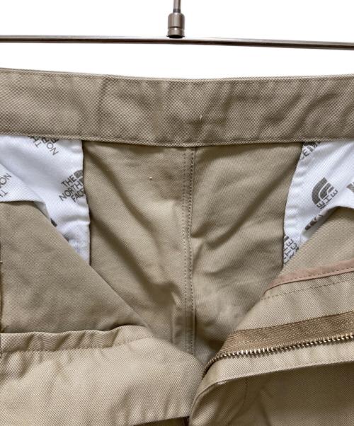 THE NORTHFACE PURPLELABEL（ザ・ノースフェイス パープルレーベル）THE NORTHFACE PURPLELABEL (ザ・ノースフェイス パープルレーベル) STRETCH TWILL TAPERED PANTS ベージュ サイズ:34の古着・服飾アイテム