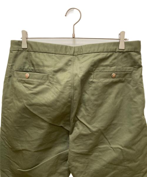 THE NORTHFACE PURPLELABEL（ザ・ノースフェイス パープルレーベル）THE NORTHFACE PURPLELABEL (ザ・ノースフェイス パープルレーベル) STRETCH TWILL TAPERED PANTS グリーン サイズ:34の古着・服飾アイテム
