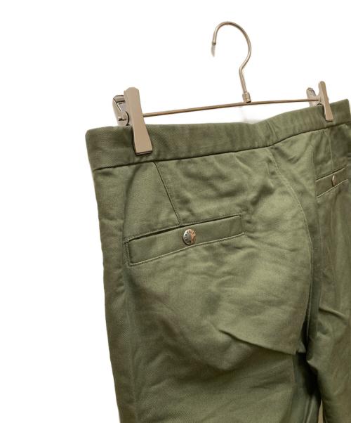 THE NORTHFACE PURPLELABEL（ザ・ノースフェイス パープルレーベル）THE NORTHFACE PURPLELABEL (ザ・ノースフェイス パープルレーベル) STRETCH TWILL TAPERED PANTS グリーン サイズ:34の古着・服飾アイテム