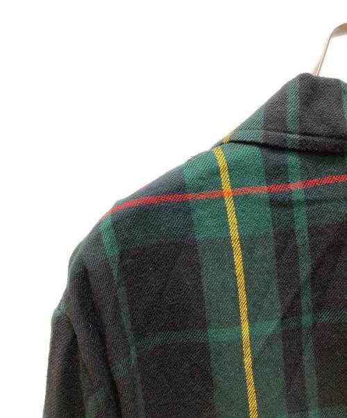POLO RALPH LAUREN（ポロ・ラルフローレン）POLO RALPH LAUREN (ポロ・ラルフローレン) コットンフランネル3Bチェックテーラードジャケット グリーン サイズ:Sの古着・服飾アイテム