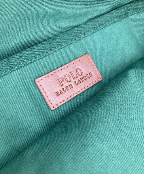 POLO RALPH LAUREN（ポロ・ラルフローレン）POLO RALPH LAUREN (ポロ・ラルフローレン) POLO BEAR BACKPACK グリーンの古着・服飾アイテム