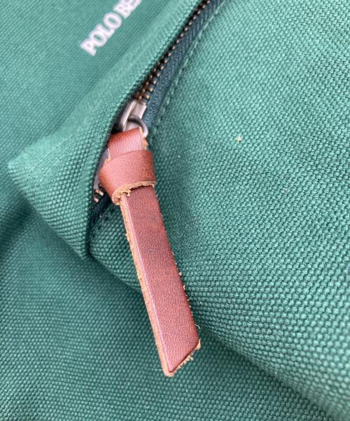POLO RALPH LAUREN（ポロ・ラルフローレン）POLO RALPH LAUREN (ポロ・ラルフローレン) POLO BEAR BACKPACK グリーンの古着・服飾アイテム