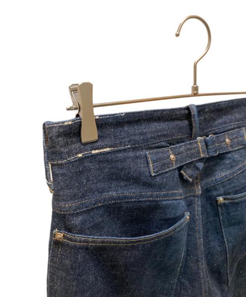 T.T（タイガ タカハシ）T.T (タイガ タカハシ) DENIM TROUSERS W ワイドデニムトラウザーパンツ インディゴ サイズ:32の古着・服飾アイテム