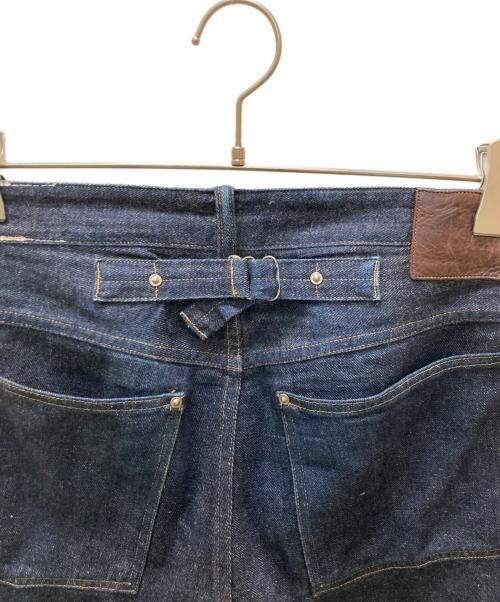 T.T（タイガ タカハシ）T.T (タイガ タカハシ) DENIM TROUSERS W ワイドデニムトラウザーパンツ インディゴ サイズ:32の古着・服飾アイテム