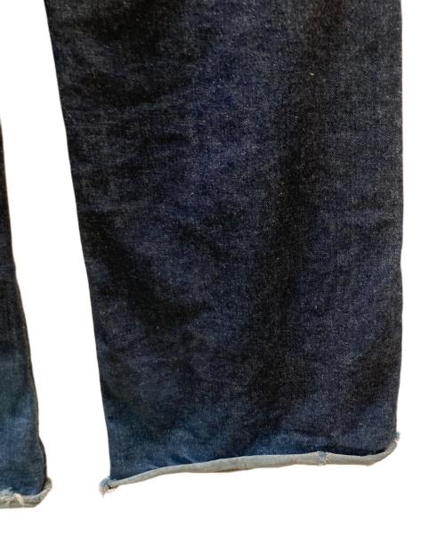 T.T（タイガ タカハシ）T.T (タイガ タカハシ) DENIM TROUSERS W ワイドデニムトラウザーパンツ インディゴ サイズ:32の古着・服飾アイテム