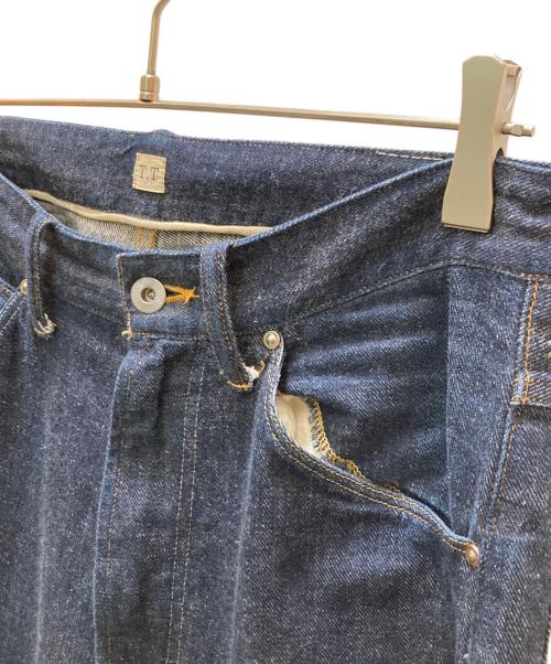 T.T（タイガ タカハシ）T.T (タイガ タカハシ) DENIM TROUSERS W ワイドデニムトラウザーパンツ インディゴ サイズ:32の古着・服飾アイテム